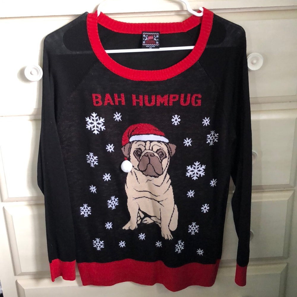 Pug Christmas Sweater